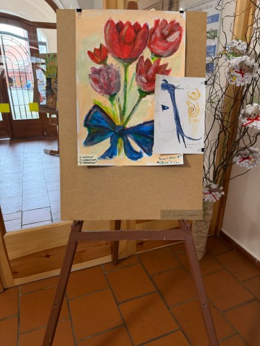 Velikonoční dekorace na radnici