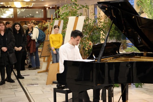 UMĚNÍ OTEVÍRÁ DUŠI - vernisáž výstavy výtvarného ateliéru Aleny Skokanové