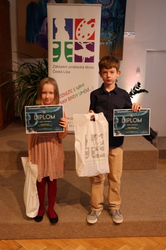 Okresní kolo soutěže UR ZUŠ a MŠMT - Komorní hra s převahou dech. nástrojů - vyhlášení