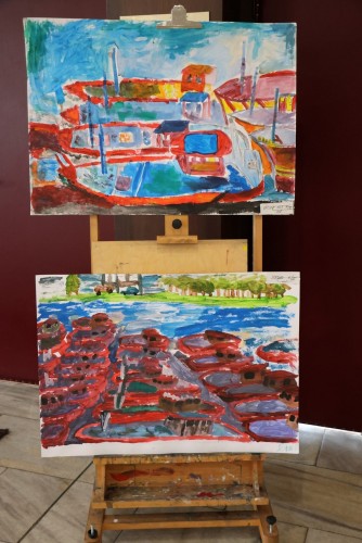 UMĚNÍ OTEVÍRÁ DUŠI - vernisáž výstavy výtvarného ateliéru Aleny Skokanové