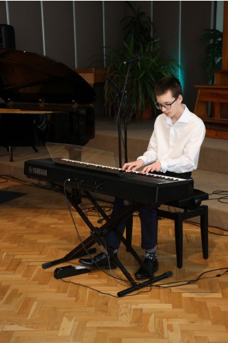 Absolventský koncert Honzy Novorky z klavírní třídy Davida Maška