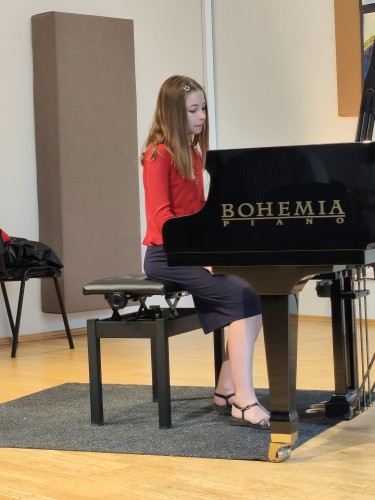 Koncert klavírní třídy Šimona Chvojky