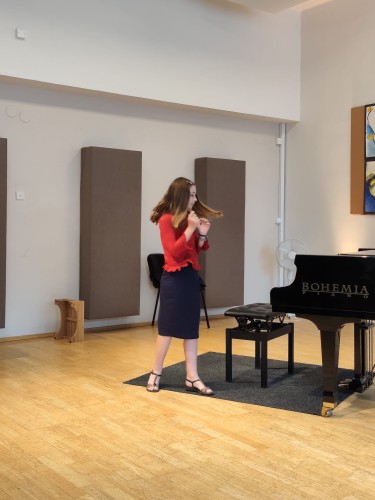 Koncert klavírní třídy Šimona Chvojky