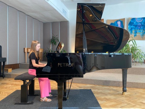 Koncert klavírní třídy Jana Trundy