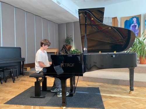 Koncert klavírní třídy Jana Trundy