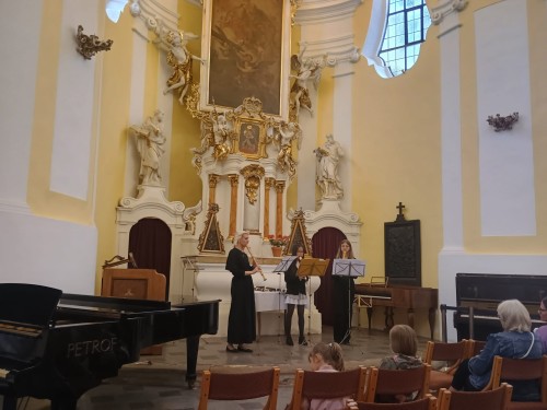 Koncert flétnové třídy Zuzany Iljaševy a hostů - foto Jan Ševčík