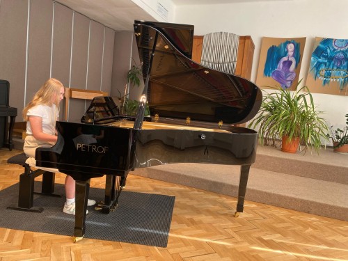 Koncert klavírní třídy Jana Trundy