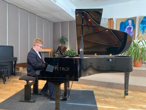 Koncert klavírní třídy Jana Trundy