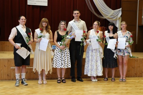 Slavnostní předání absolventských vysvědčení
