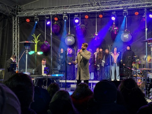 Vystoupení DPS Talent s Josefem Vágnerem a kapelou