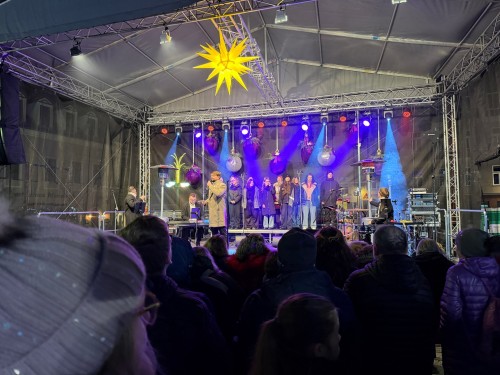 Vystoupení DPS Talent s Josefem Vágnerem a kapelou