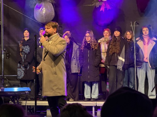 Vystoupení DPS Talent s Josefem Vágnerem a kapelou