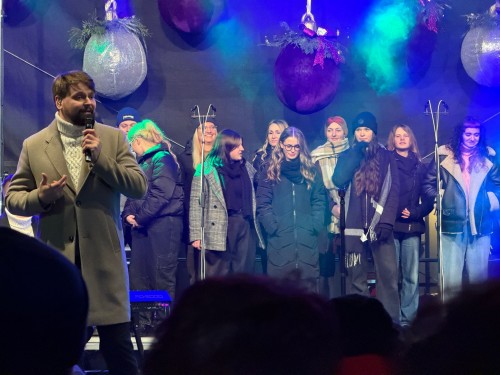 Vystoupení DPS Talent s Josefem Vágnerem a kapelou