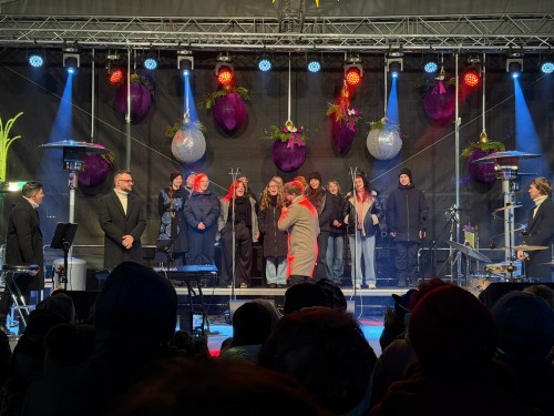 Vystoupení DPS Talent s Josefem Vágnerem a kapelou