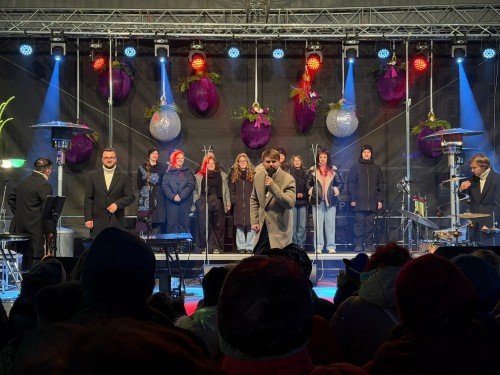 Vystoupení DPS Talent s Josefem Vágnerem a kapelou