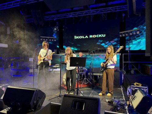 Kapela TRIP na dubnové ŠKOLE ROCKU
