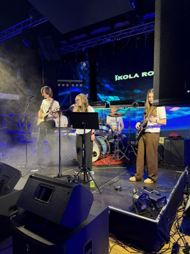 Kapela TRIP na dubnové ŠKOLE ROCKU