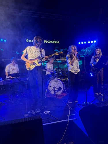 Kapela TRIP na dubnové ŠKOLE ROCKU