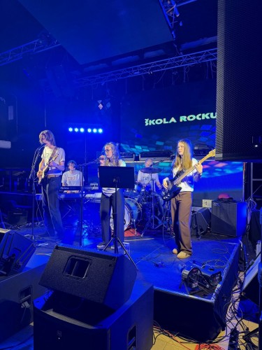 Kapela TRIP na dubnové ŠKOLE ROCKU