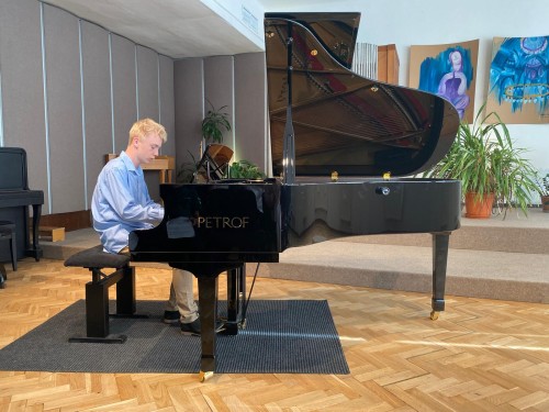 Koncert klavírní třídy Jana Trundy