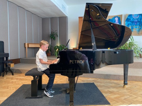 Koncert klavírní třídy Jana Trundy