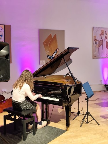 Koncert klavírní třídy J. Zlatušky a violoncellové a kytarové třídy A. Palduse
