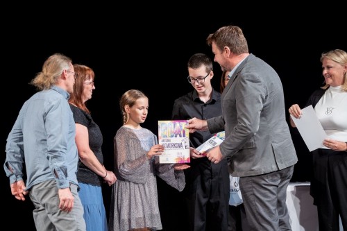 Ocenění talentů starostkou města Česká Lípa - foto Vít Černý