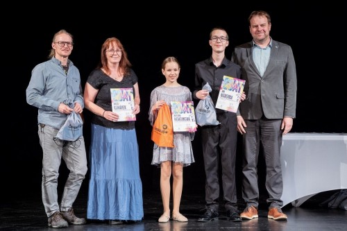 Ocenění talentů starostkou města Česká Lípa - foto Vít Černý