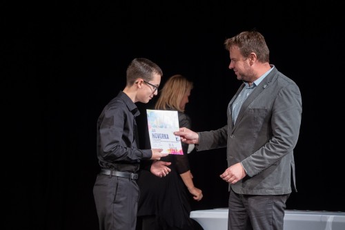 Ocenění talentů starostkou města Česká Lípa - foto Vít Černý