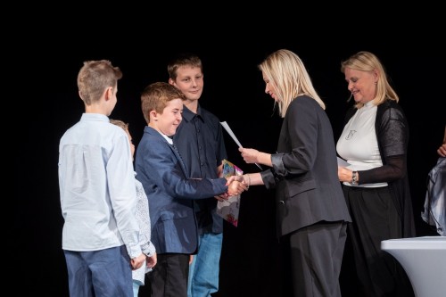 Ocenění talentů starostkou města Česká Lípa - foto Vít Černý