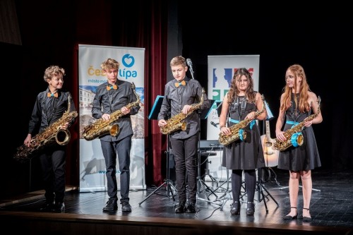 Ocenění talentů starostkou města Česká Lípa - foto Vít Černý