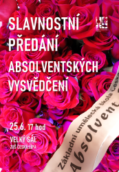 Předání absolventských vysvědčení 2026