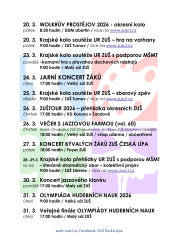 Program březen 2026-2
