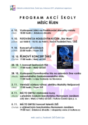 Program říjen 2026-1